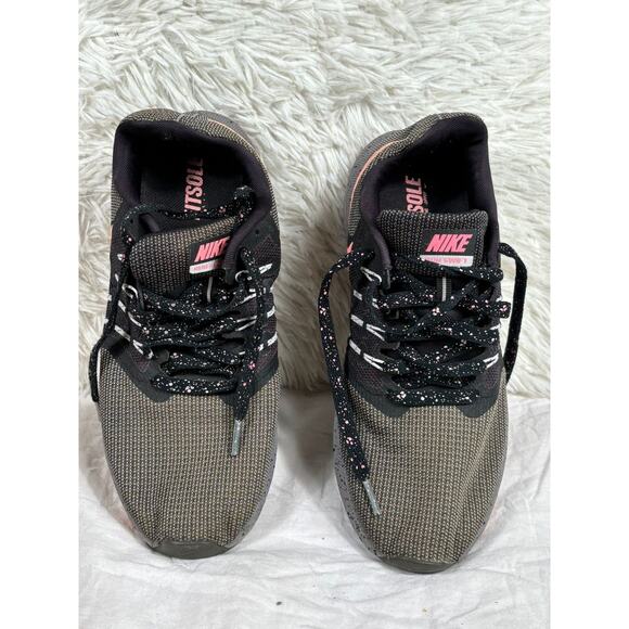 Nike Run Swift Shoes Womens Size 9 Black Gray Pink Running Sneakers CK6666-001 - Picture 1 of 8